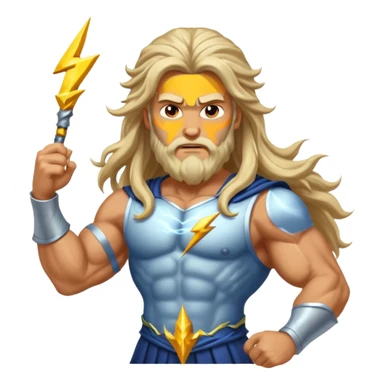Greek god Zeus sticker