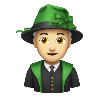 educated ireland person with bonnet sticker