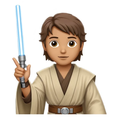 Jedi mind trick where a jedi is waving his hand sticker