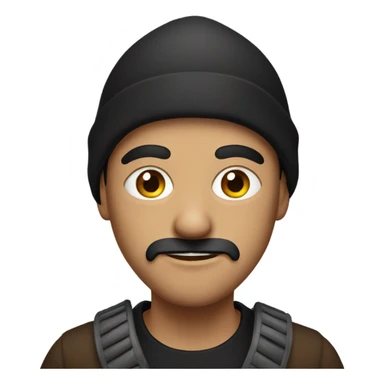 Brown burglar sticker