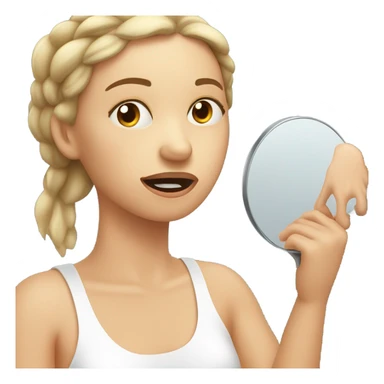 “Is that hyperpigmentation?” Meme sticker