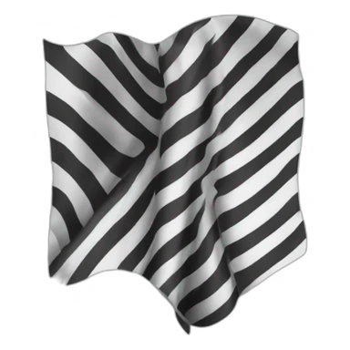american football referee flag sticker
