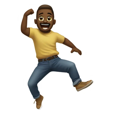 Emoji qui bouge n dansant sticker