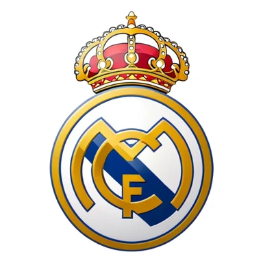 Real Madrid escudo real sticker