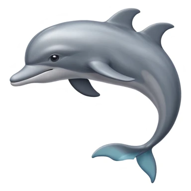 High resolution of dolphin sticker