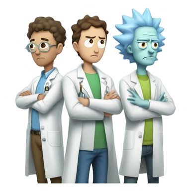 Rick and morty  sticker
