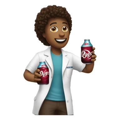 Kirua wirh a dr pepper sticker
