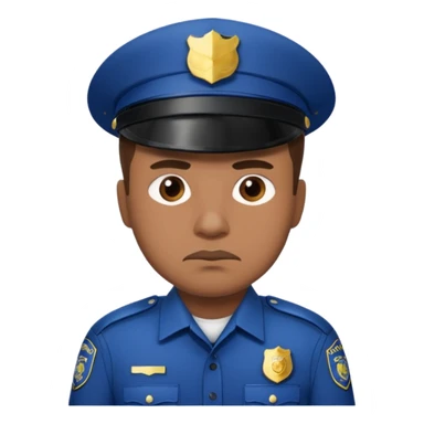 police man sticker
