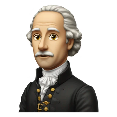 A serious Aristocrat Banker of the 17th century sticker