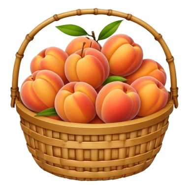  bamboo-basket,-peaches sticker
