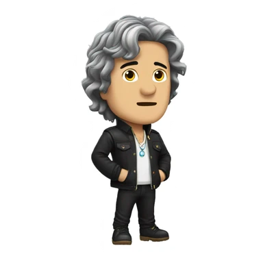 castor estrella de rock sticker