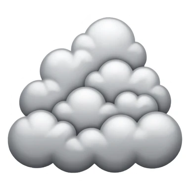 snowy weather clouds sticker