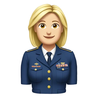 Marine Le Pen sticker