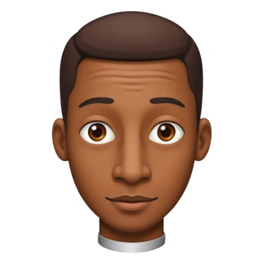 gay black man with long nose sticker