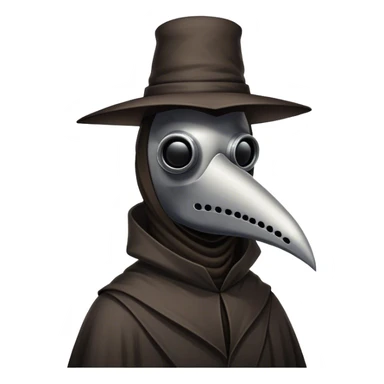 Plague doctor sticker