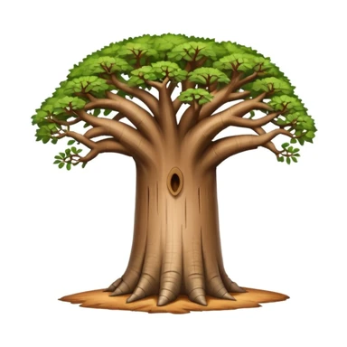 Baobab tree sticker