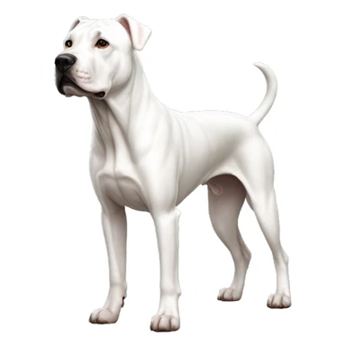 Dogo Argentino Dog Breed Full Body sticker