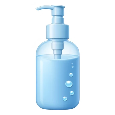 Bubble skin care product sticker