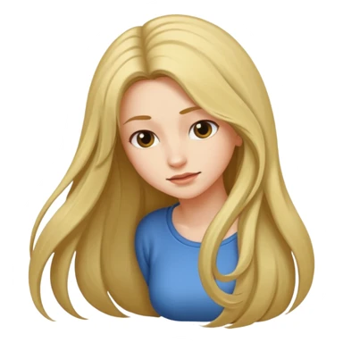 Topless girl bent over sticker