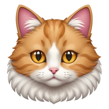 a cat with star on eyes sticker