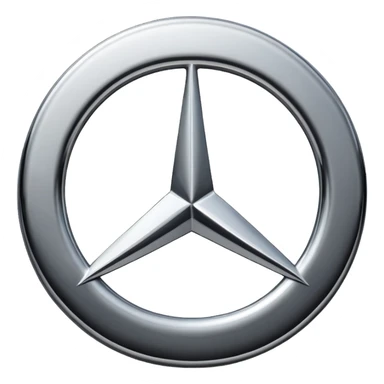 mercedes benz circle logo sticker