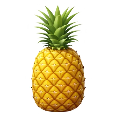 Piece of pineapple sticker