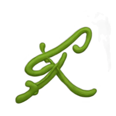 Caligrafía en asturias sticker