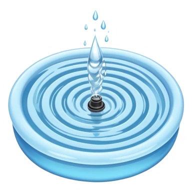 Spinning Water Drain sticker