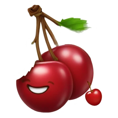 Cute cherries sticker