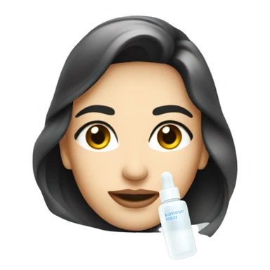 hyaluronic acid serum sticker