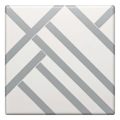 Light gray and white square with a checkered pattern 8x8 sticker