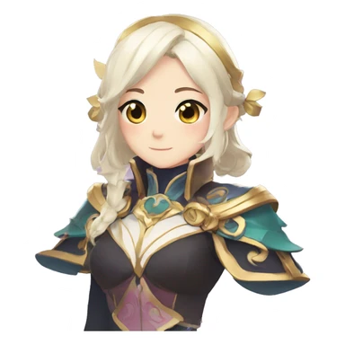 “Lumine” from “Genshin Impact” sticker