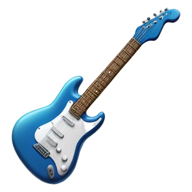 Happy slug playing electric guitar sticker