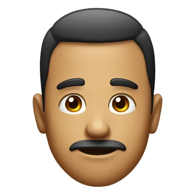 Face with one raised eyebrow and smirk sticker