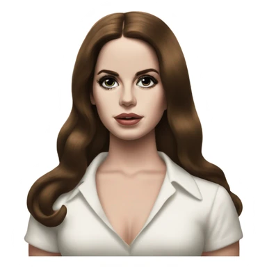 Lana Del Rey in her ultraviolence eras  sticker