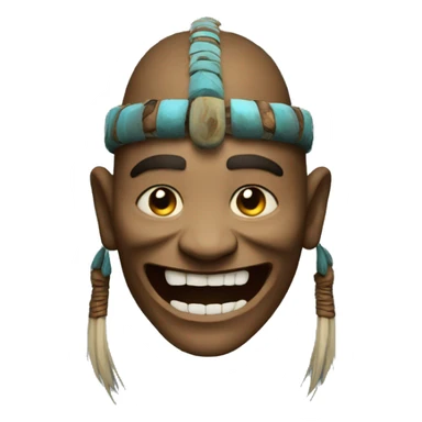 Shaman smilie sticker