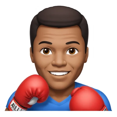Mohammed Ali boxer  sticker