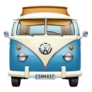 VW camper van sticker