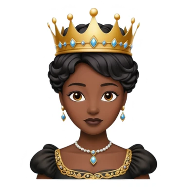 black queen sticker