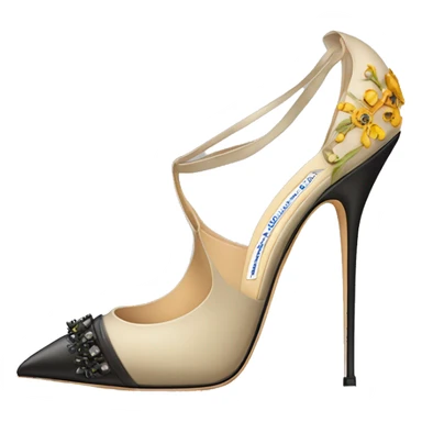 Stileto Manolo Blahnik Heels  sticker