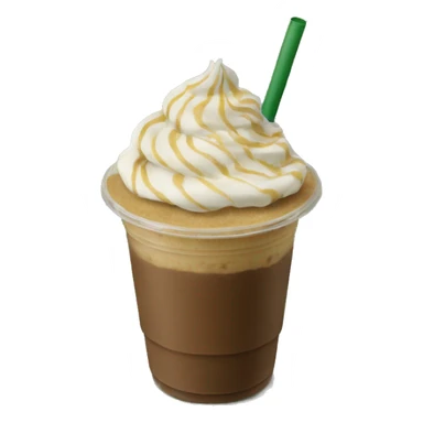 Starbucks Frappuccino without cream sticker