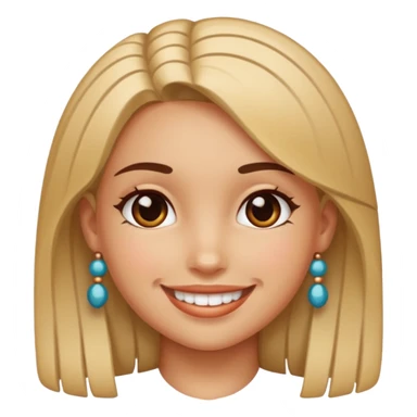 Bead Pattern Girl sticker