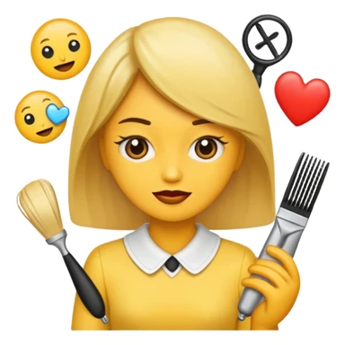 Style fever salon ka emojis sticker