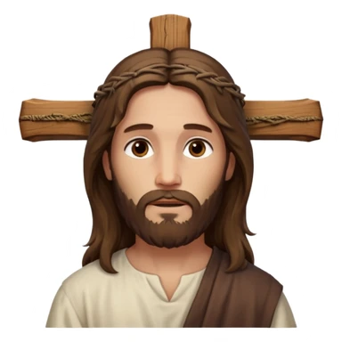 Jesus avec la croix sticker