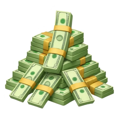 Money hype sticker