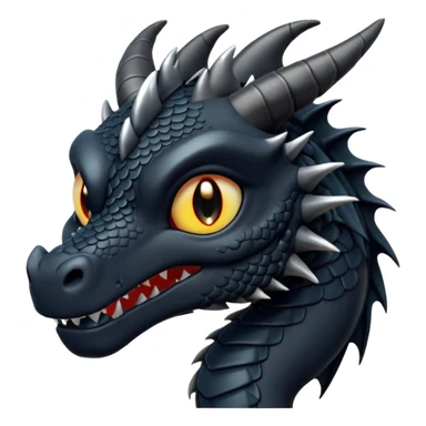 dnd 5e young black dragon boss monster sticker
