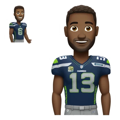 Give me a man with a Seahawks car sticker