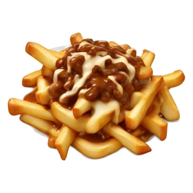 Poutine qui mange du poutine sticker