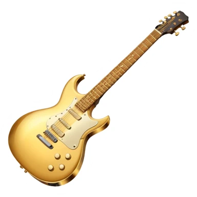 cinematic-realistic-guitar,-polished-metal,-warm-golden-reflections-dancing-along-its-surface,-soft-hands-carefully-positioned-over-the-keys,-glowing-with-an-elegant-and-airy-charm. sticker