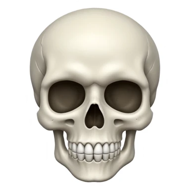 Trending skull sticker